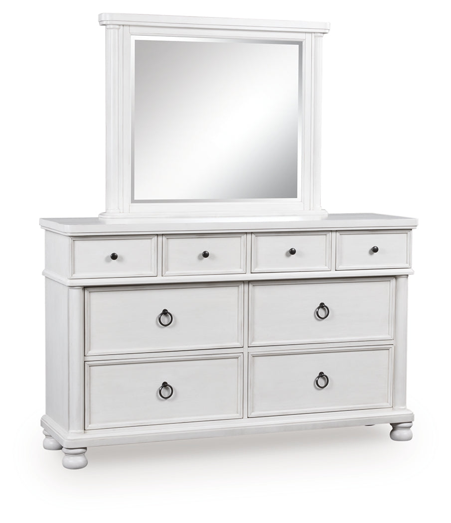 Rowlenstown dresser closed drawers front angle