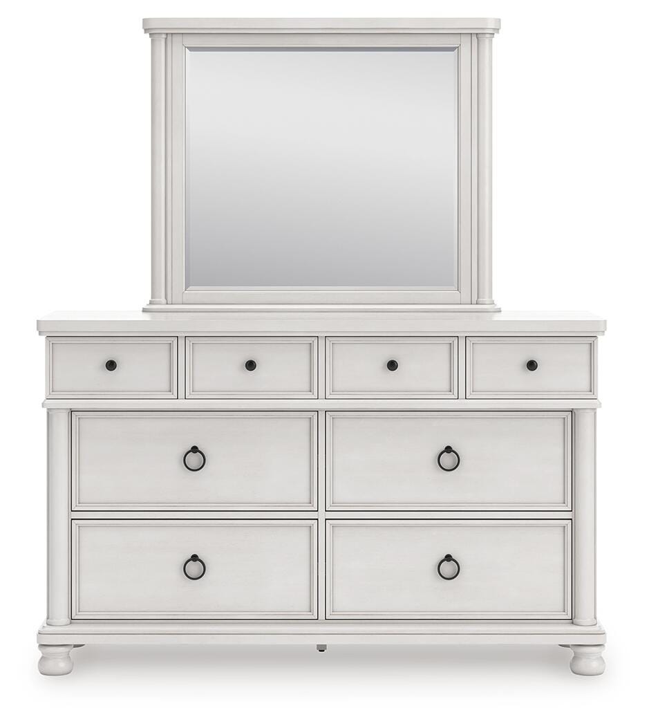 Rowlenstown Antique White Poster Bedroom Set view 10