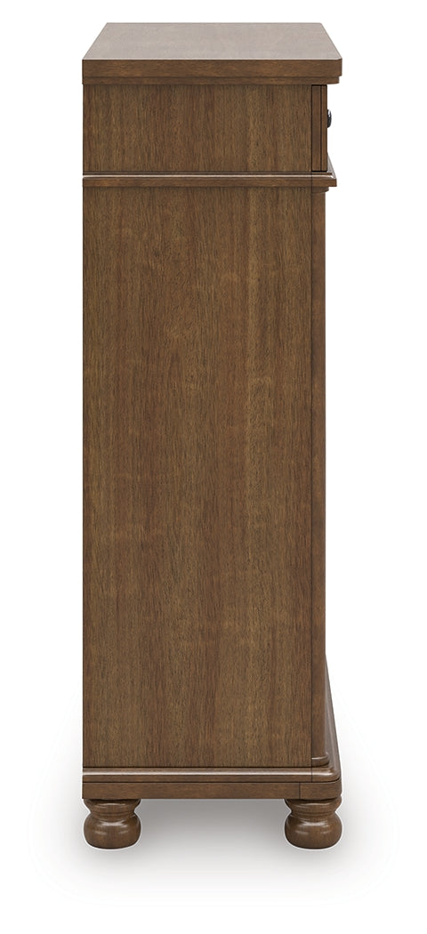 Rowlenstown chest of drawers, side view