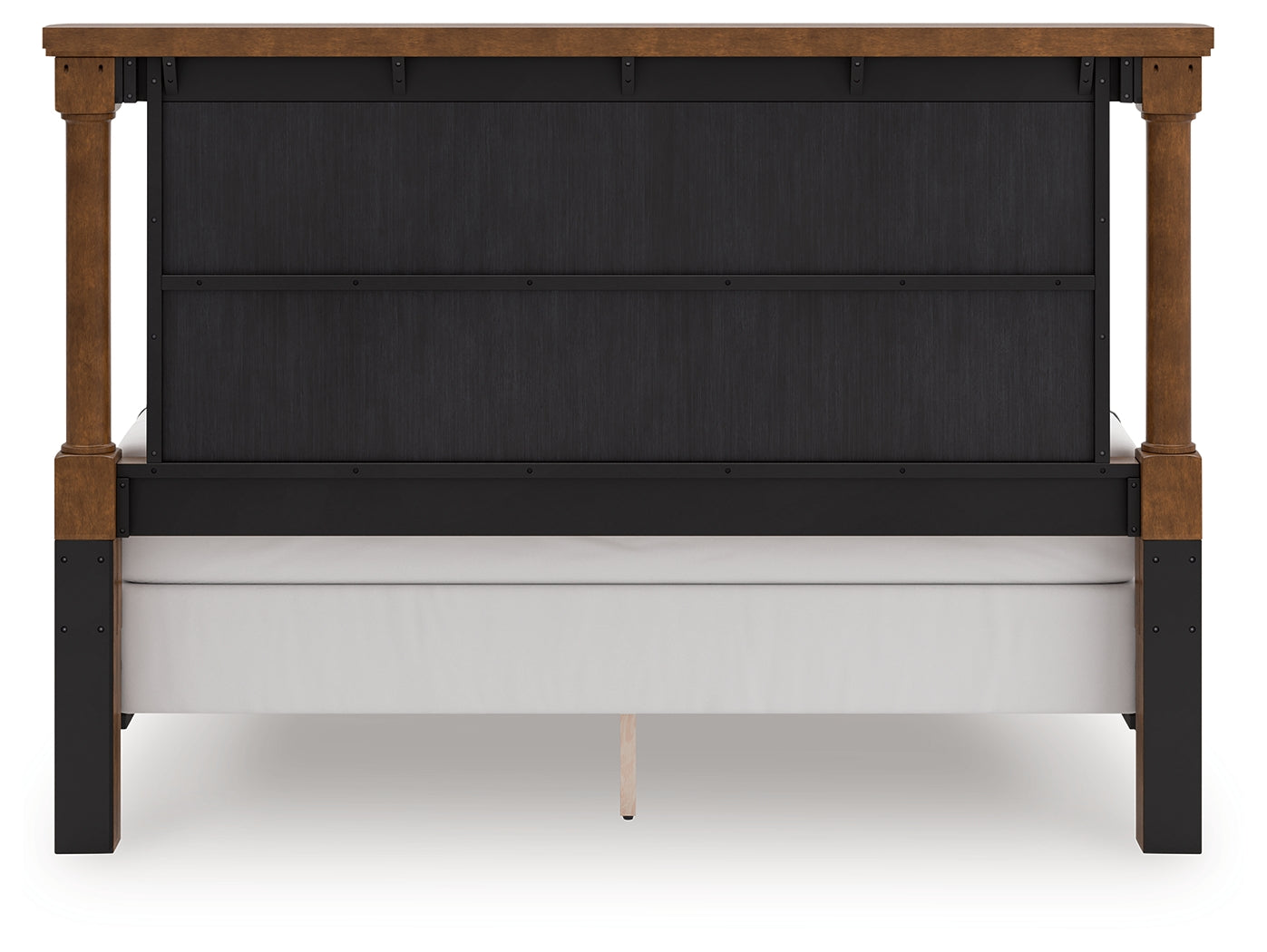 Rowlenstown King Poster Bed back view
