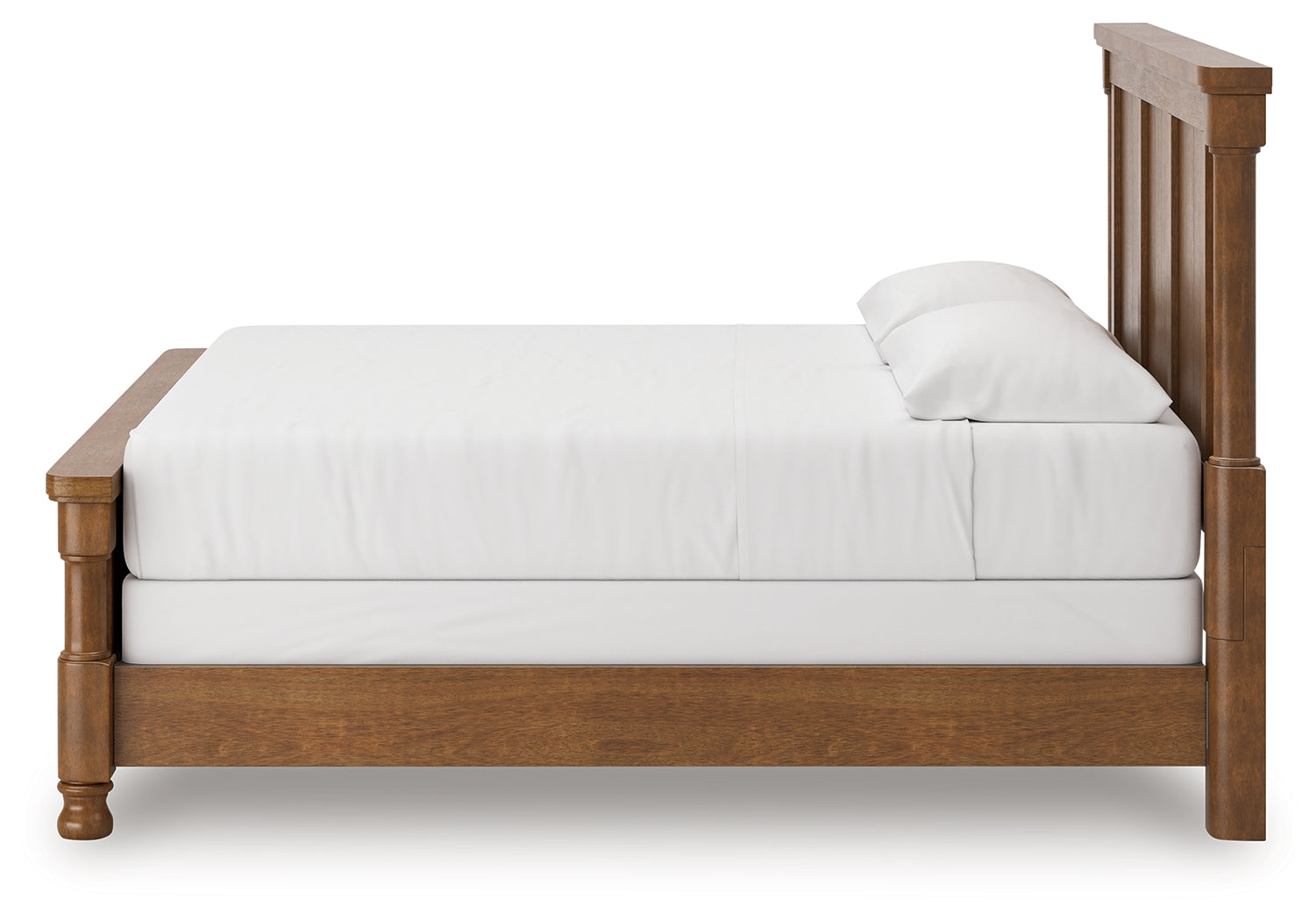 Rowlenstown King Poster Bed side alternate angle
