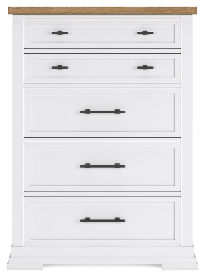 Ashbryn Chest of Drawers side view