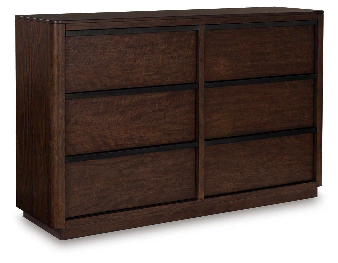 Dilenno dresser side view with drawers closed