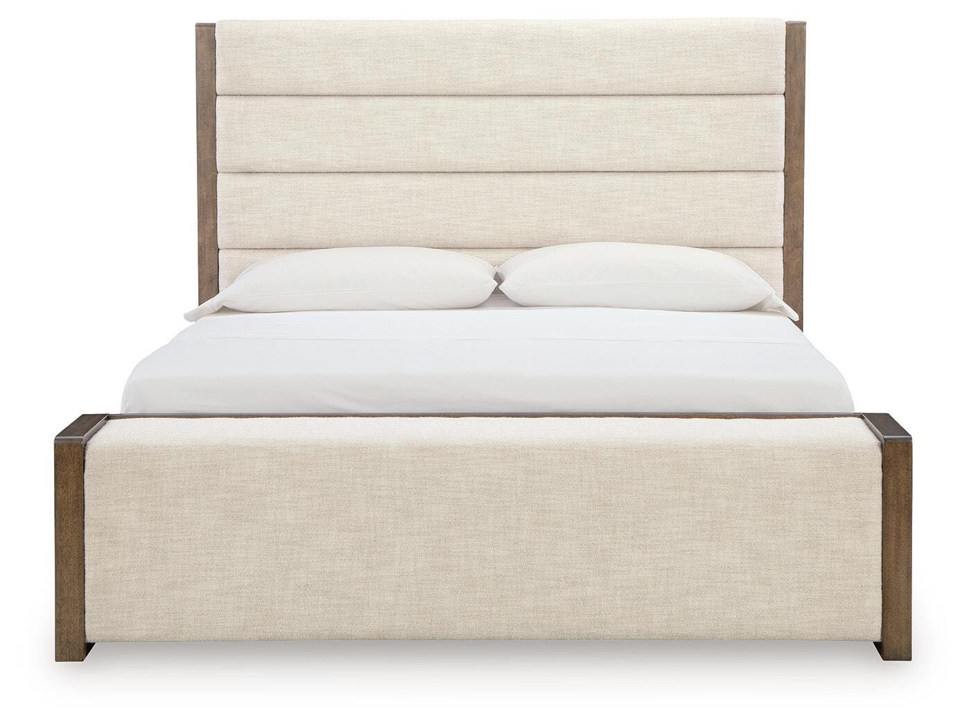 Marxmore Brown King Upholstered Storage Bed view 3