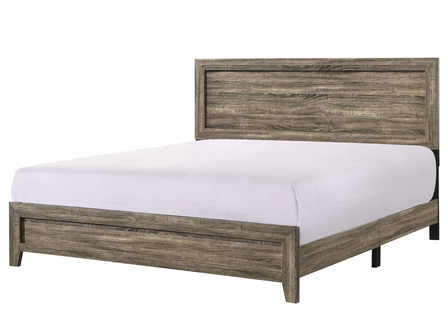 Millie Brown Gray Nightstand