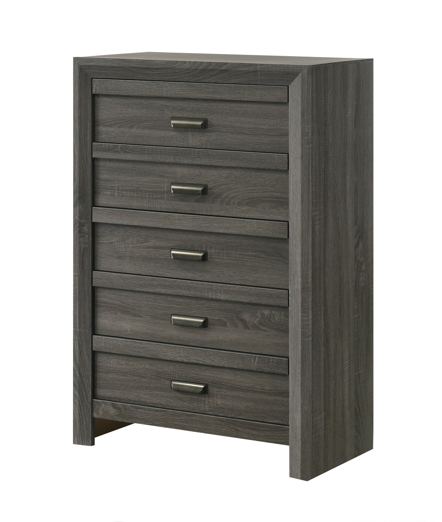 Valor overall bedroom set with dresser and mirror