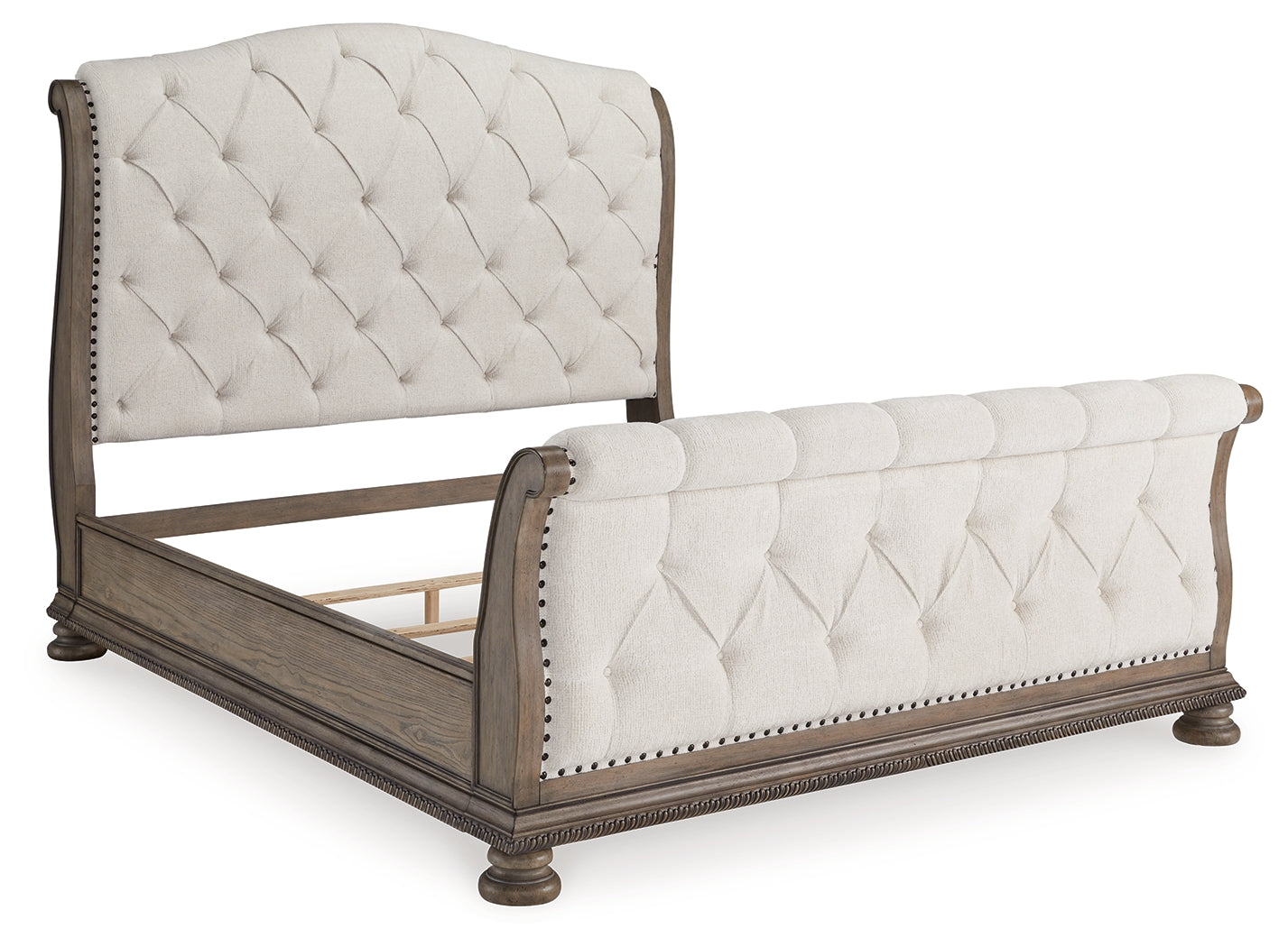 Ardenfield bed footboard detail view