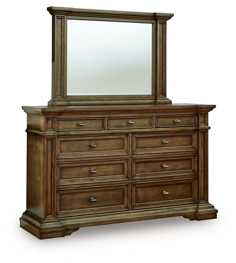 Frantanna Brown Dresser Front View