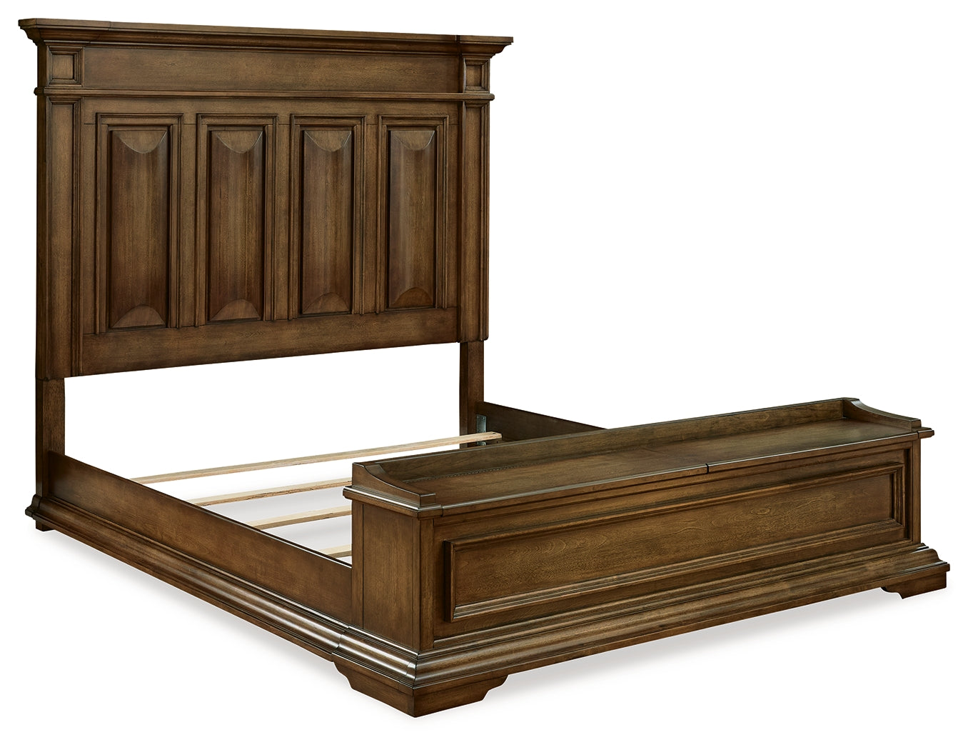 Frantanna King Panel Bed headboard detail