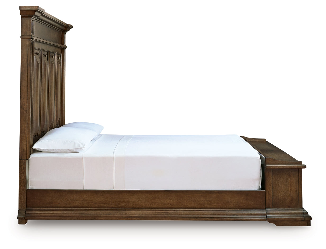 Frantanna King Storage Bed bench detail