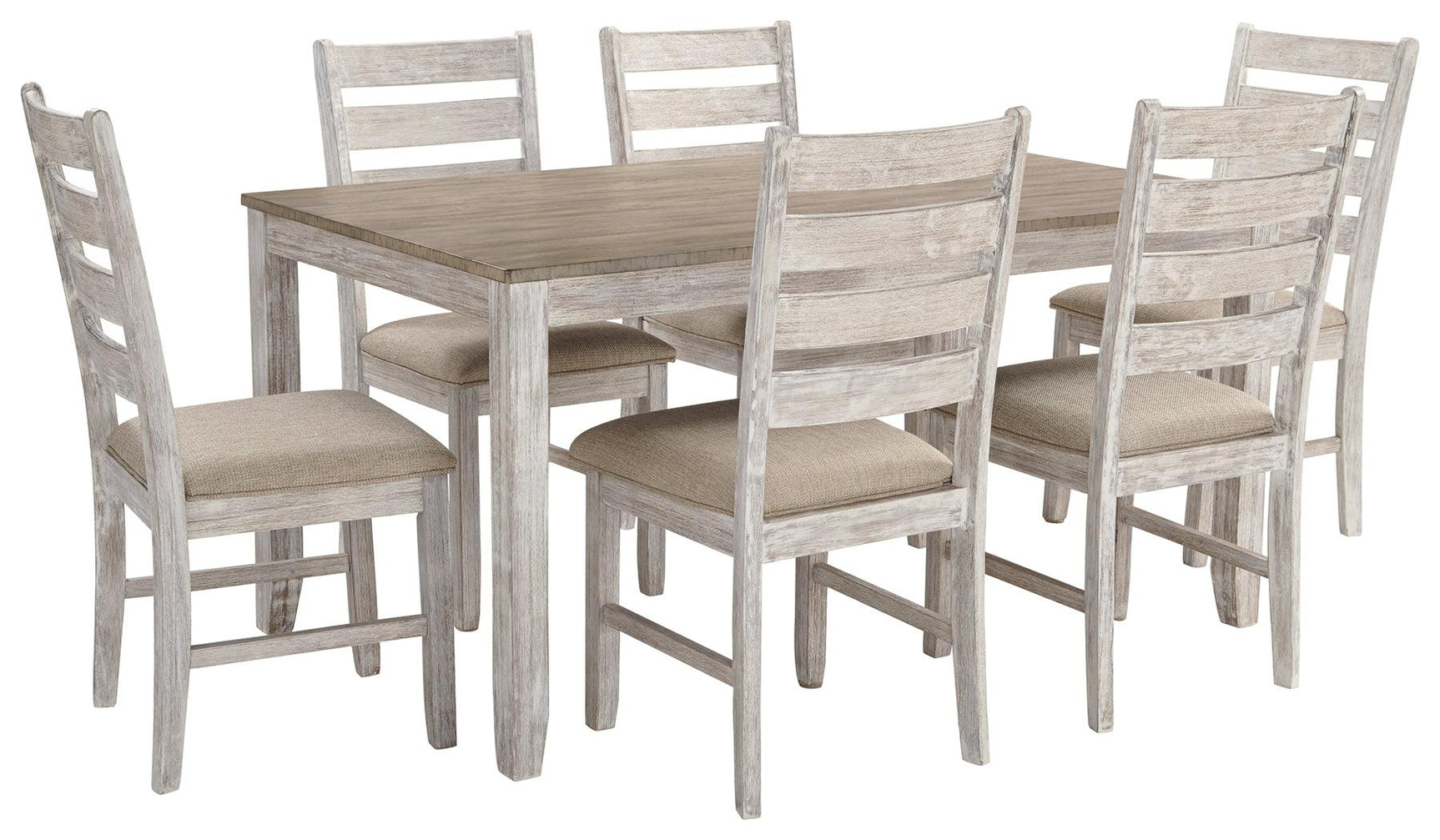 Skempton dining set in a casual dining room setting