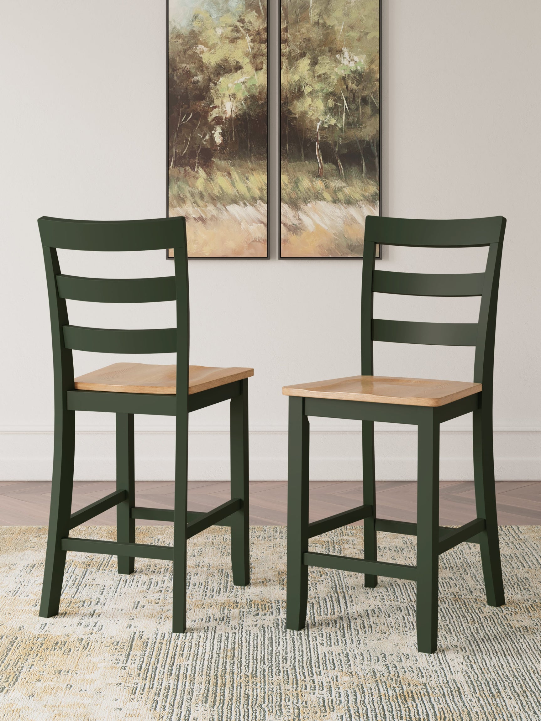Gesthaven barstool detailed side view