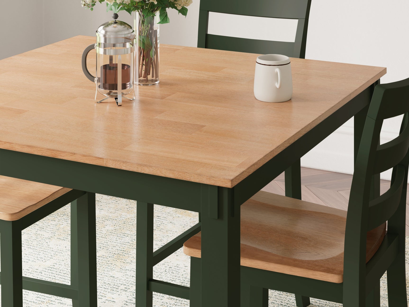 Gesthaven dining set detail view
