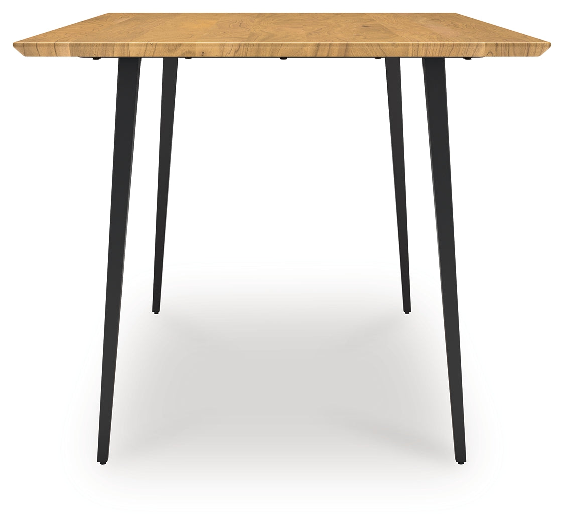 Alternate side angle of dining table