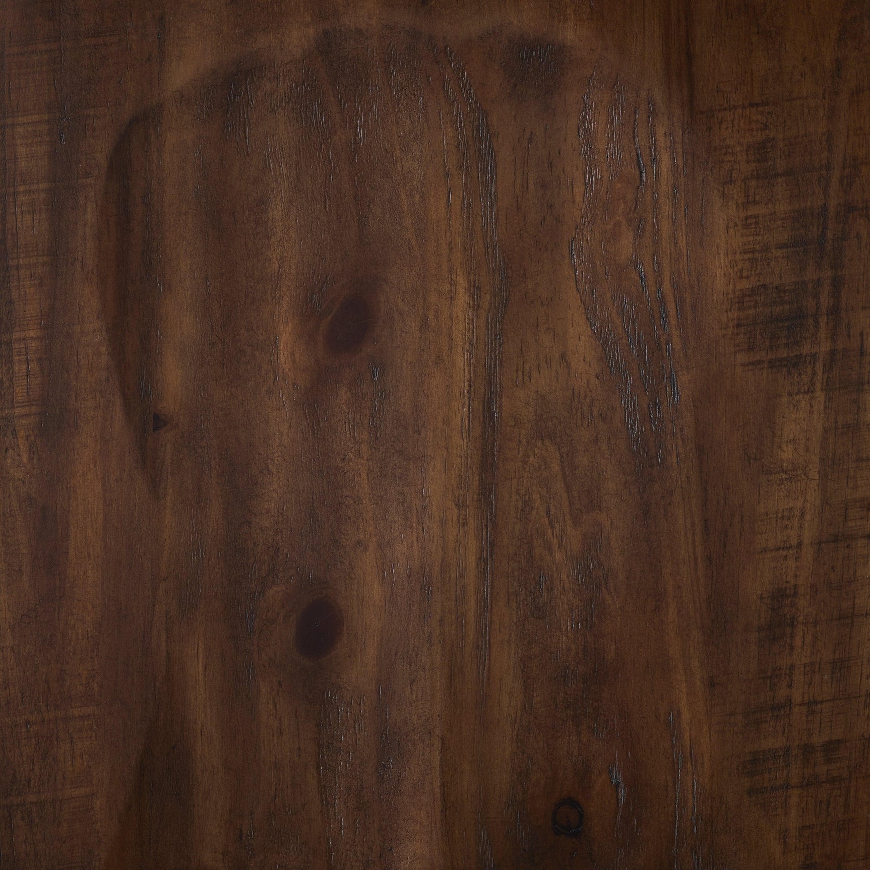Valebeck barstool seat finish close-up