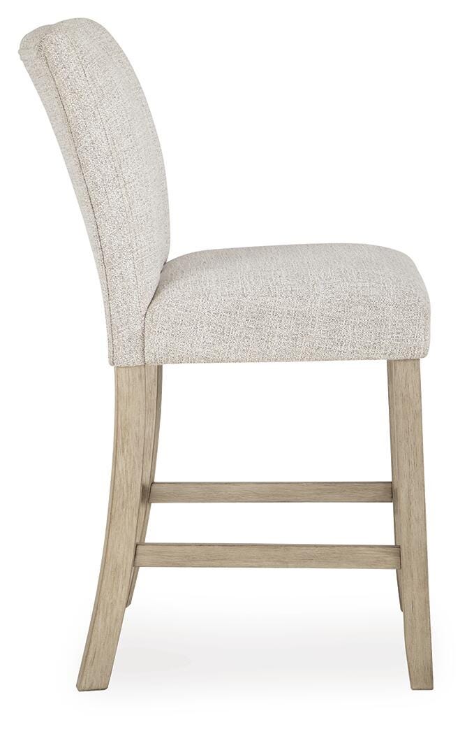 Larawyn Bisque Counter Height Barstool view 6