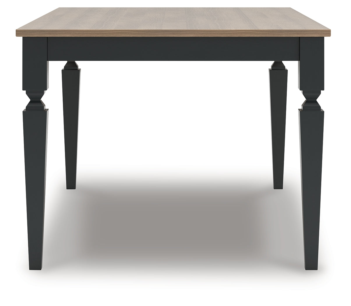 Brenkerton dining table side profile