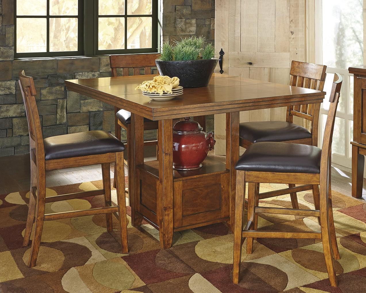 Styled Ralene dining table with chairs