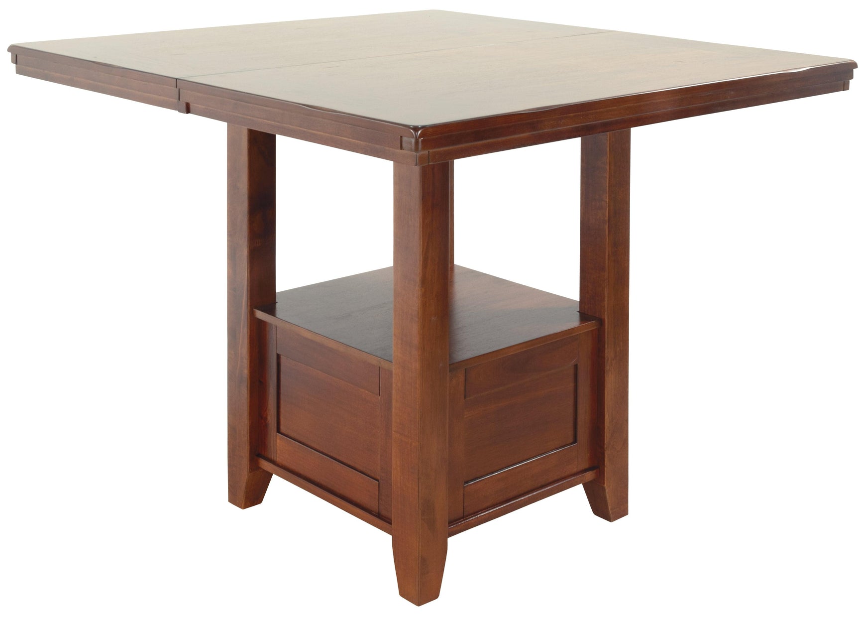Side angle of dining table