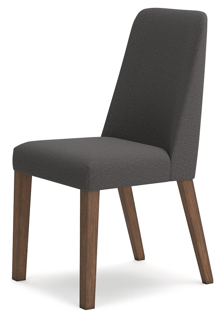 Lyncott dining chair alternative side view