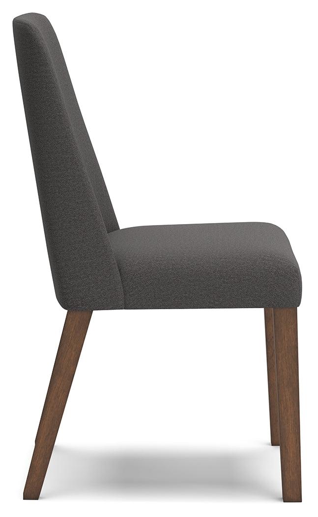 Lyncott dining chair side view
