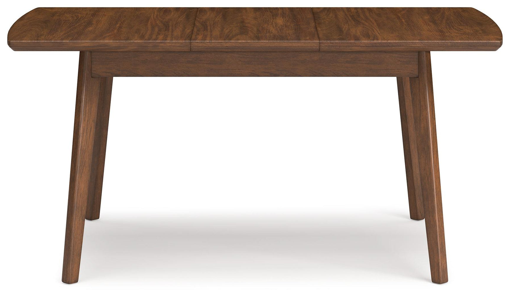 Lyncott Brown Dining Extension Table - back view