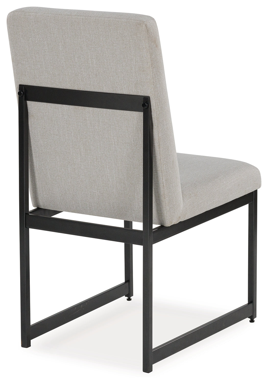 Back view of Tomtyn Light Brown dining chair