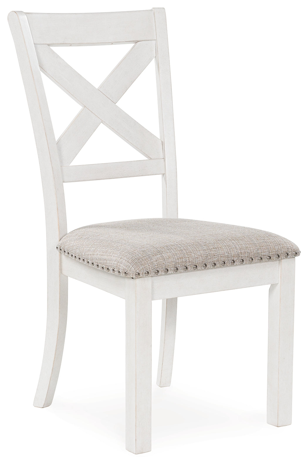 Robbinsdale Antique White Dining Chair side view
