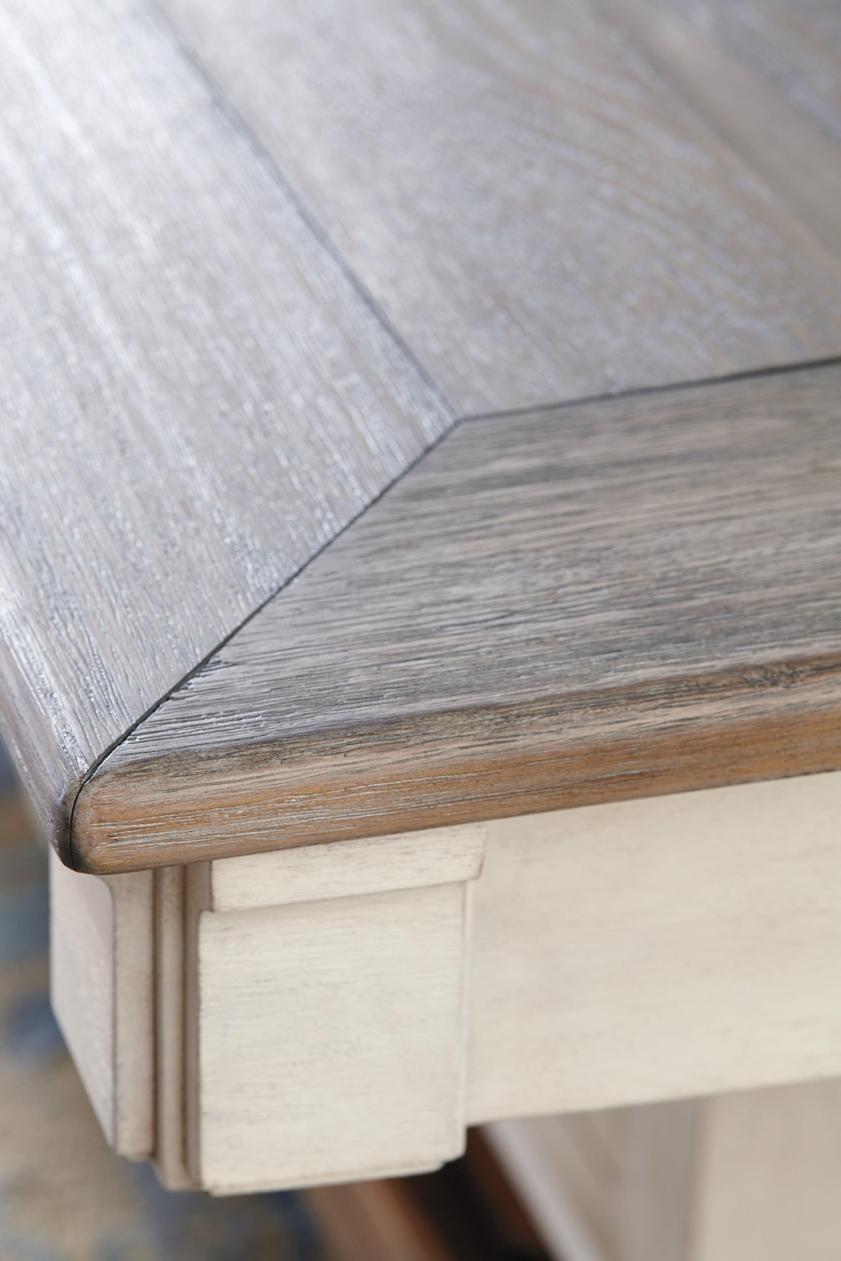 Bolanburg Two-tone Counter Height Dining Table dimensional drawing