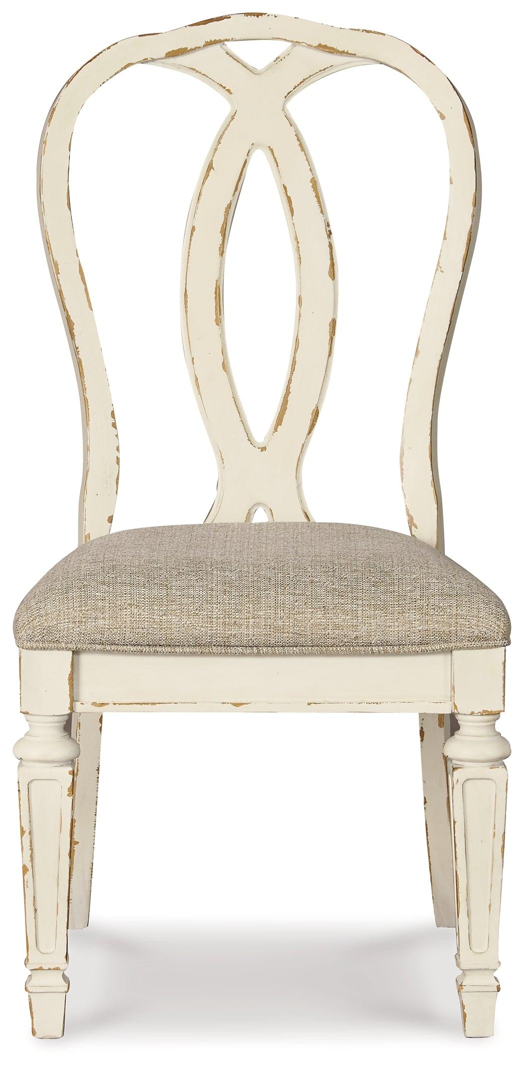 Realyn Dining Chair head-on view