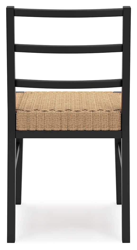 Isanti chair side profile showing clean contemporary lines