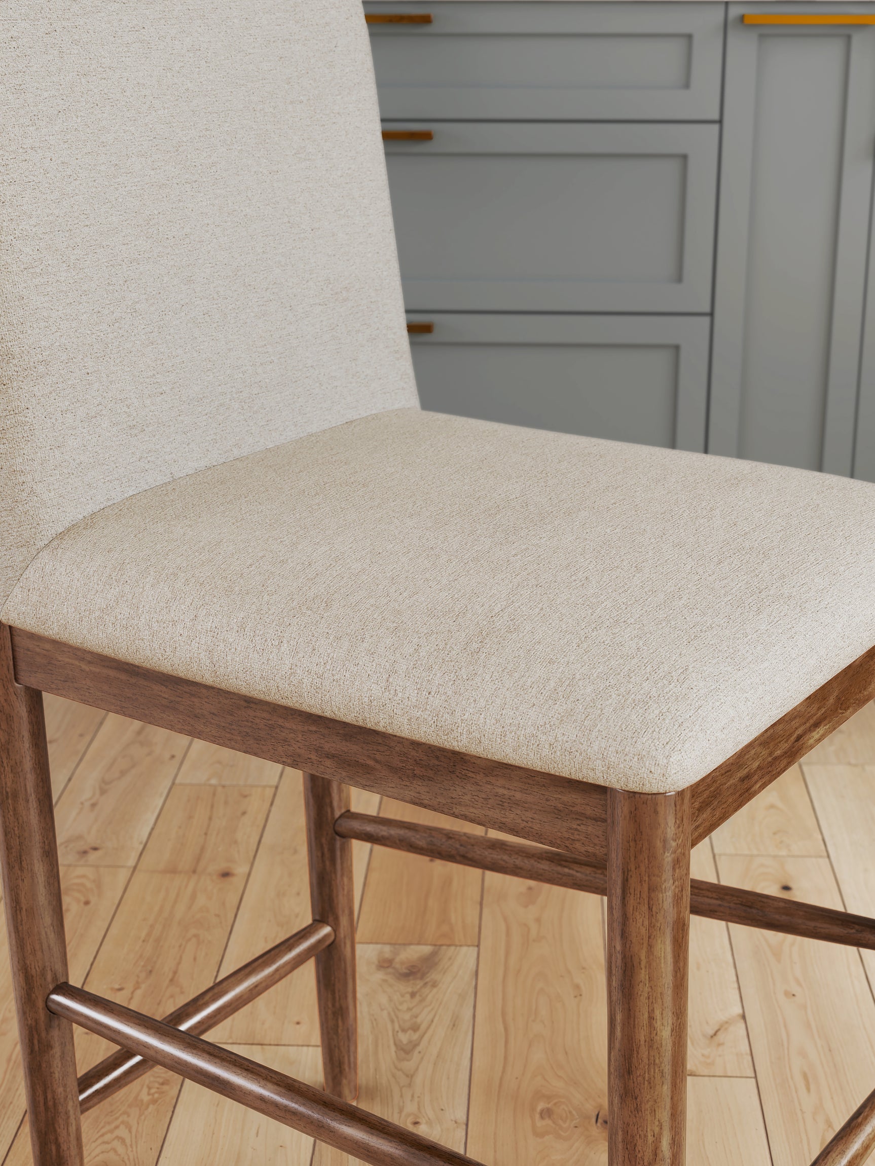 Isanti Barstool upholstery texture close-up