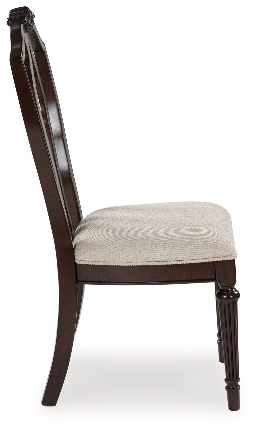 Lavinton Dining Chair showing adjustable levelers
