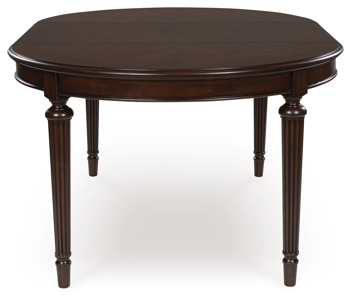 Lavinton Dining Table top view with leaf