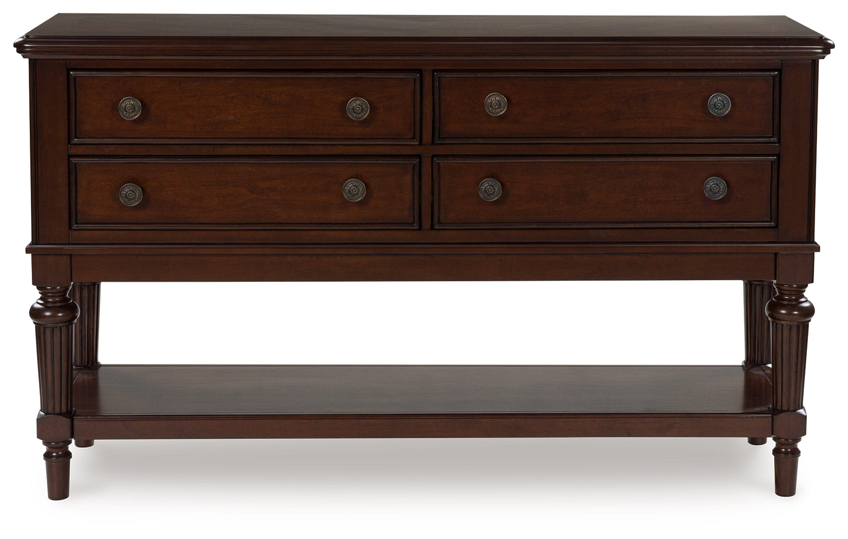 Lavinton Brown Dining Server head-on view