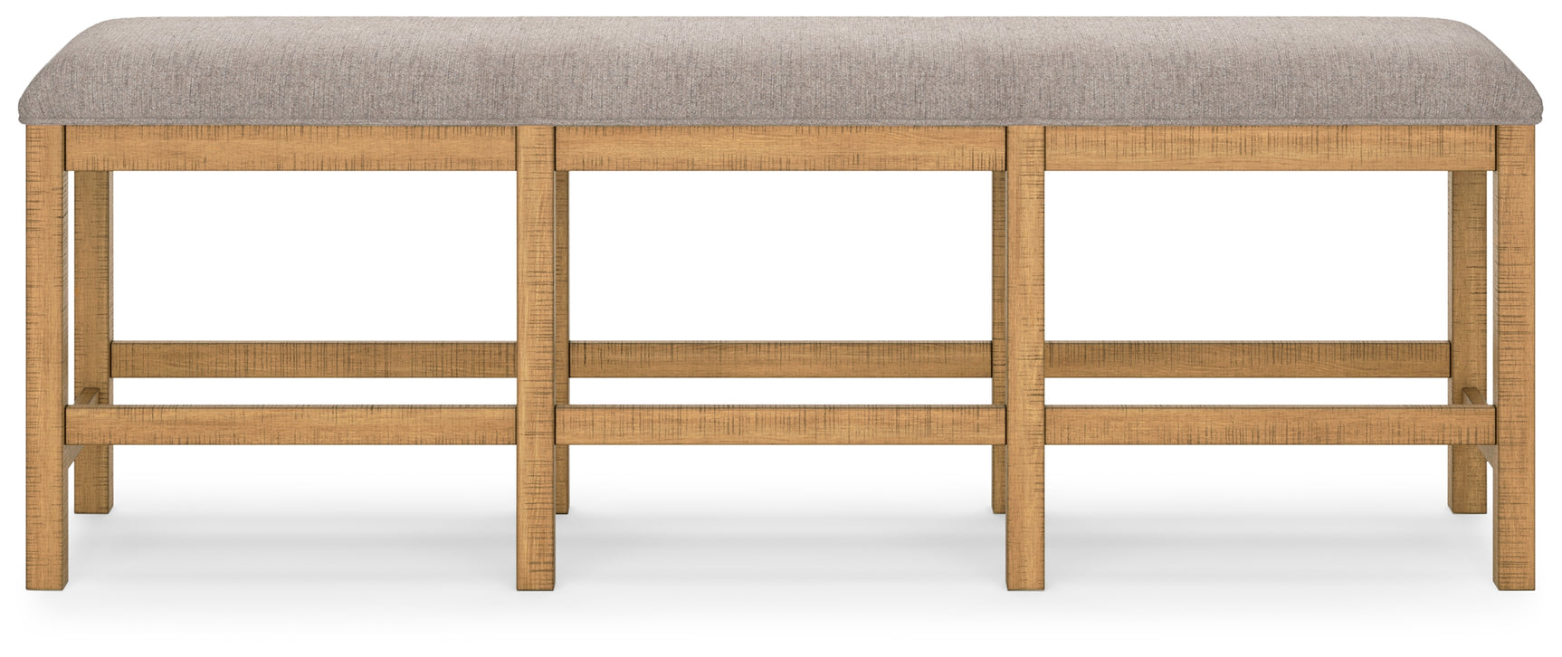 Havonplane Brown Counter Height Dining Table and 4 Barstools and Bench with Storage