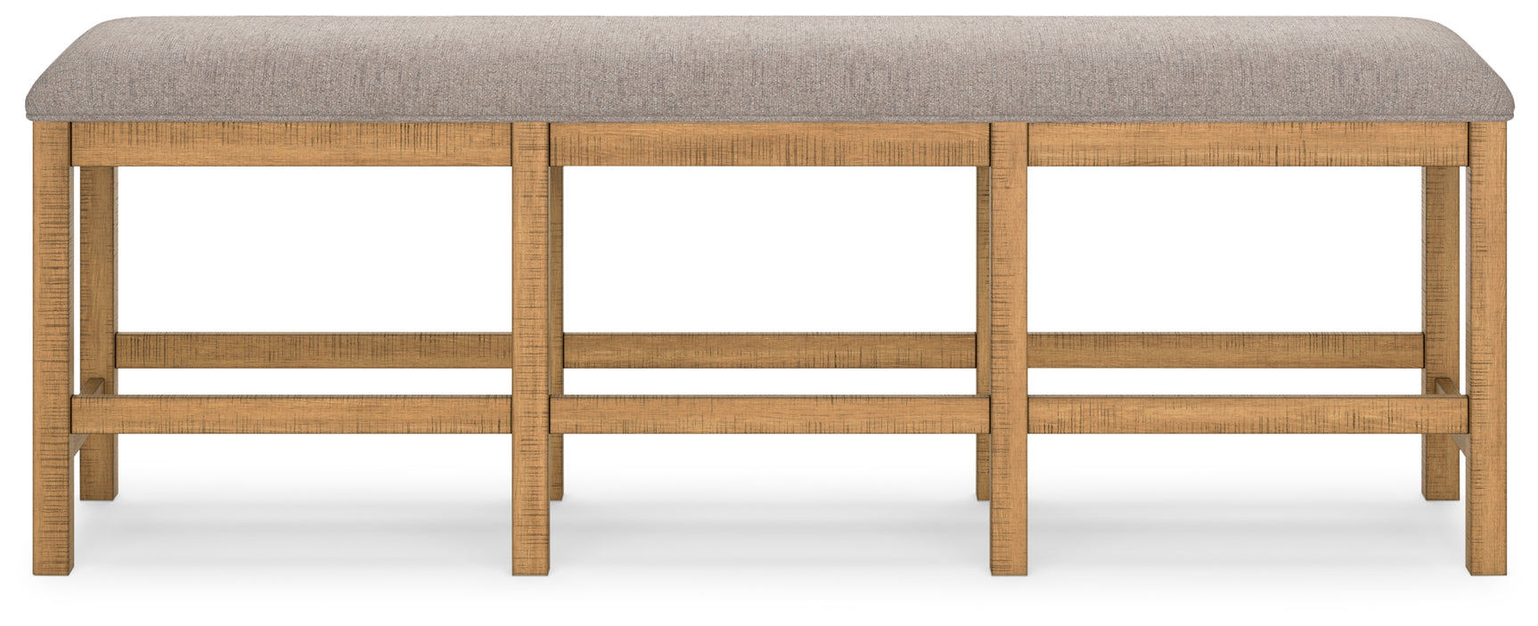 Havonplane Brown Counter Height Dining Table and 4 Barstools and Bench with Storage