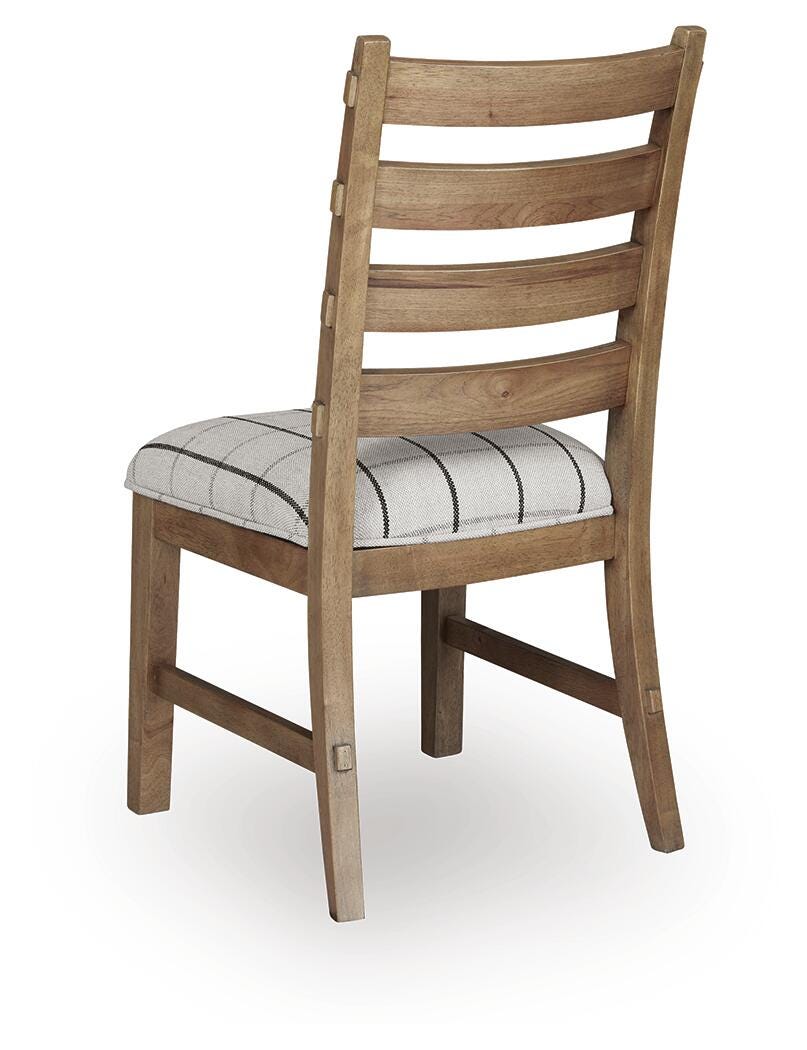 Ridgester Light Brown Next-Gen Nuvella™ Dining Chair view 6