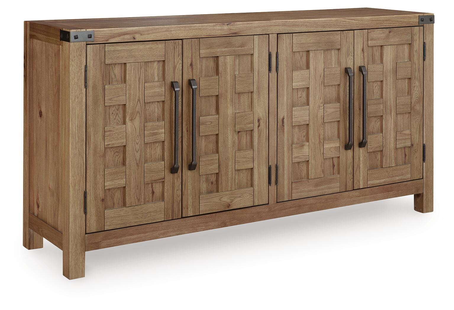 Ridgester Light Brown Dining Server from Decor Furniture