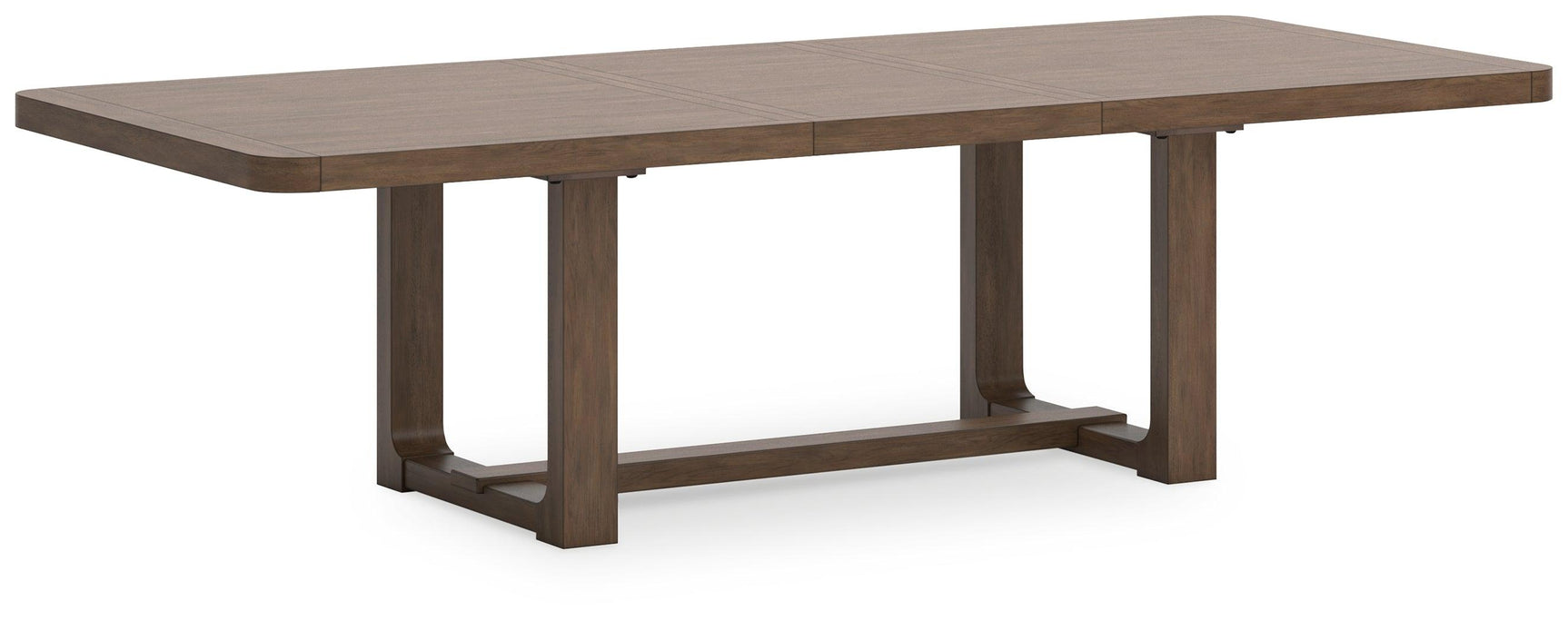 Cabalynn Light Brown Dining Extension Table alternate angled view