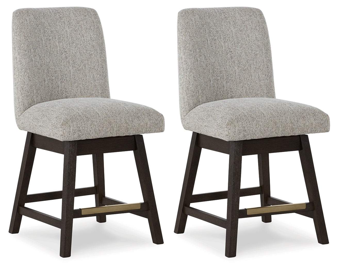 Burkhaus Barstool side view showing upholstery