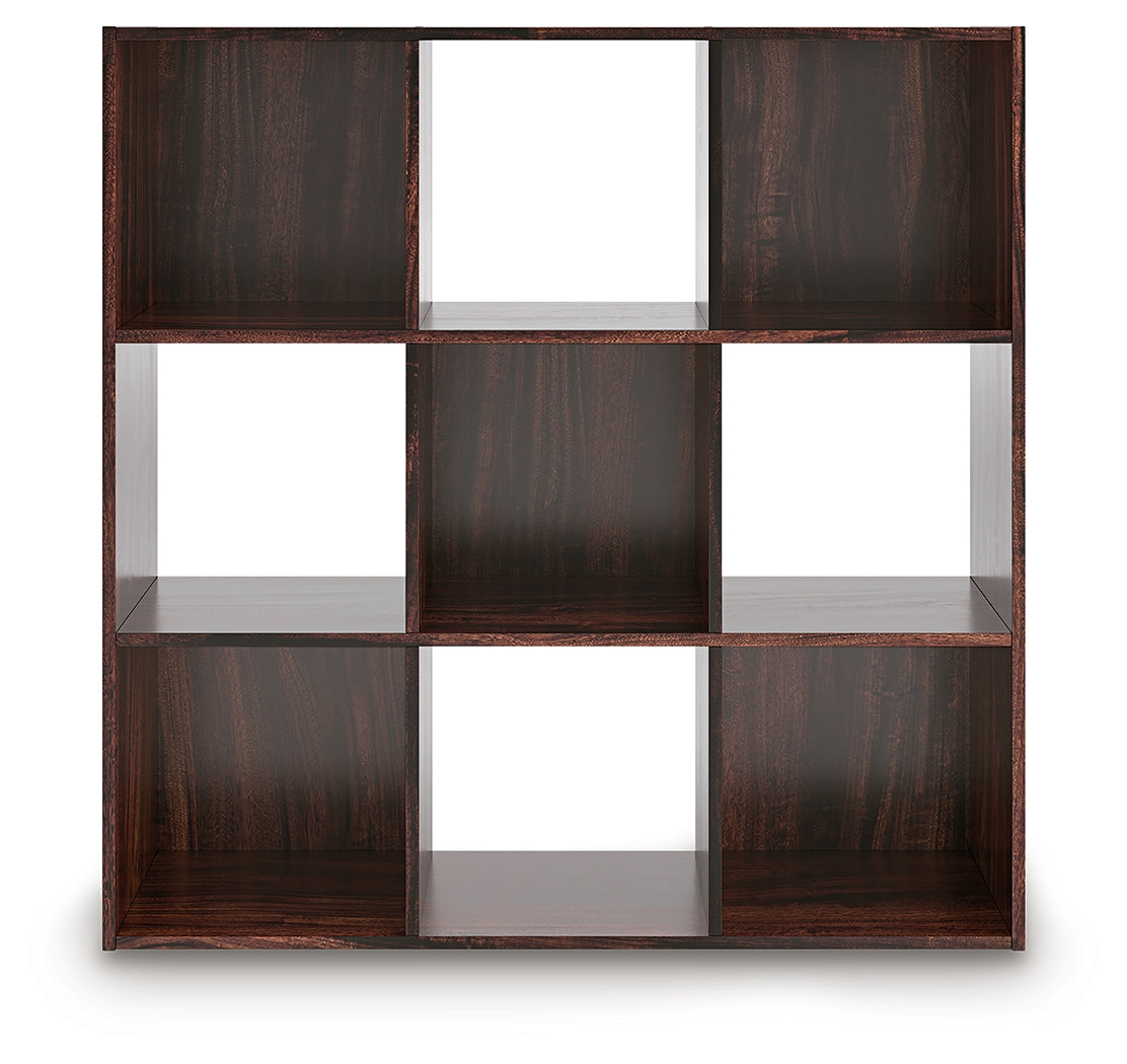 Glosmount nine cube organizer, head-on front view