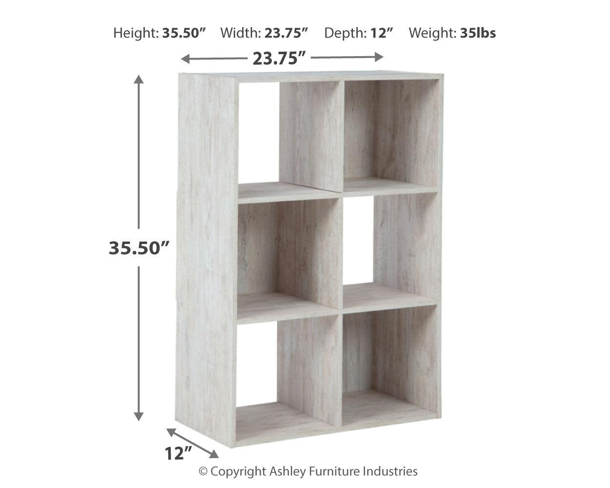 Paxberry organizer with dimension diagram