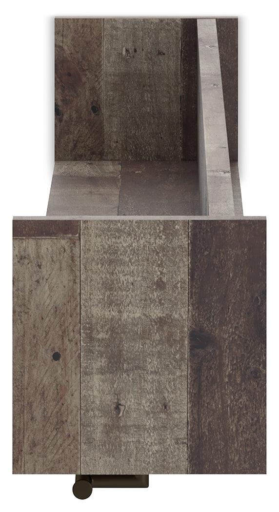 Neilsville Multi Gray Wall Mounted Coat Rack With Shelf - Ella Furniture