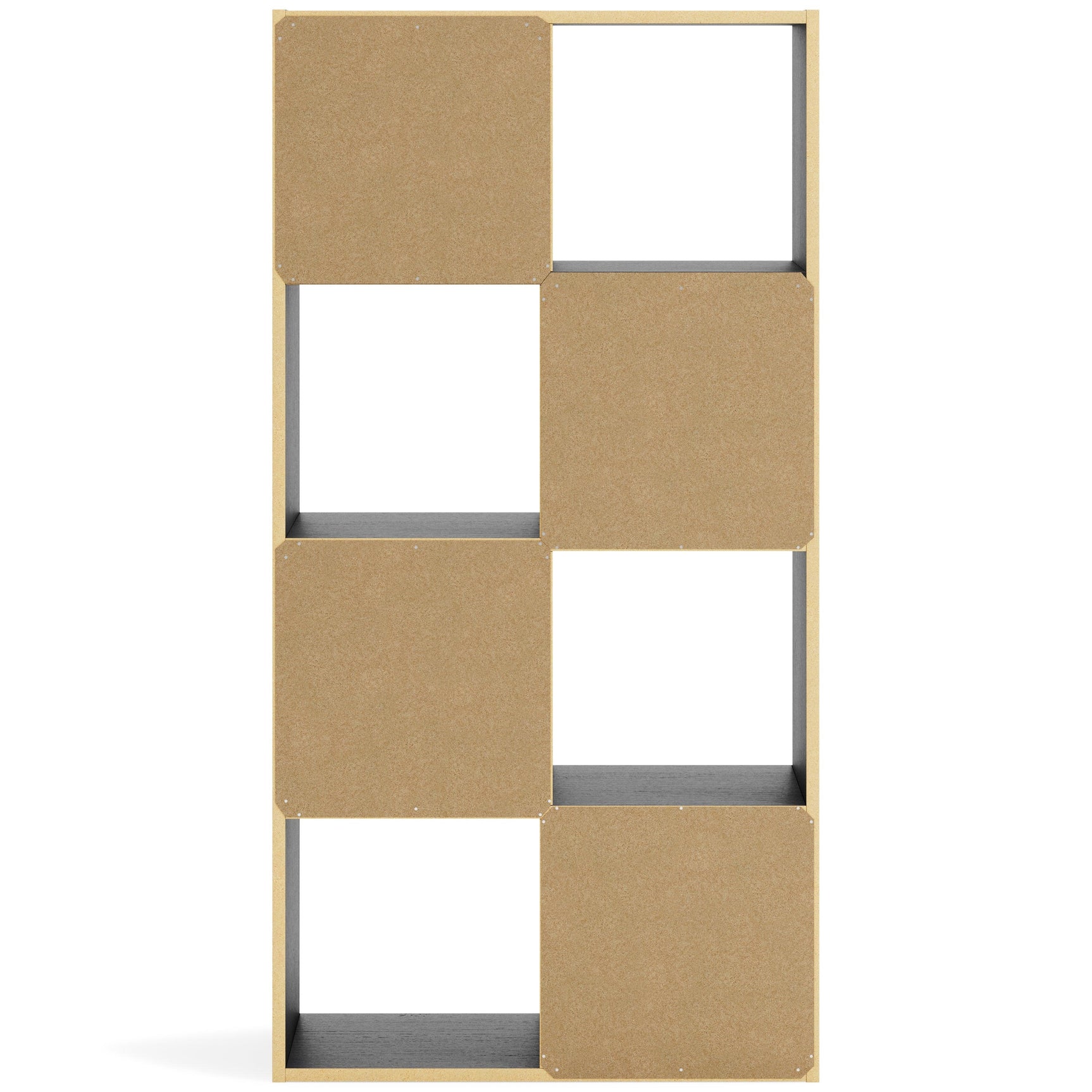 Langdrew Black Eight Cube Organizer - Ella Furniture