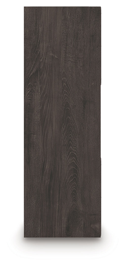 Piperton Charcoal Nine-Cube Organizer alternate side view