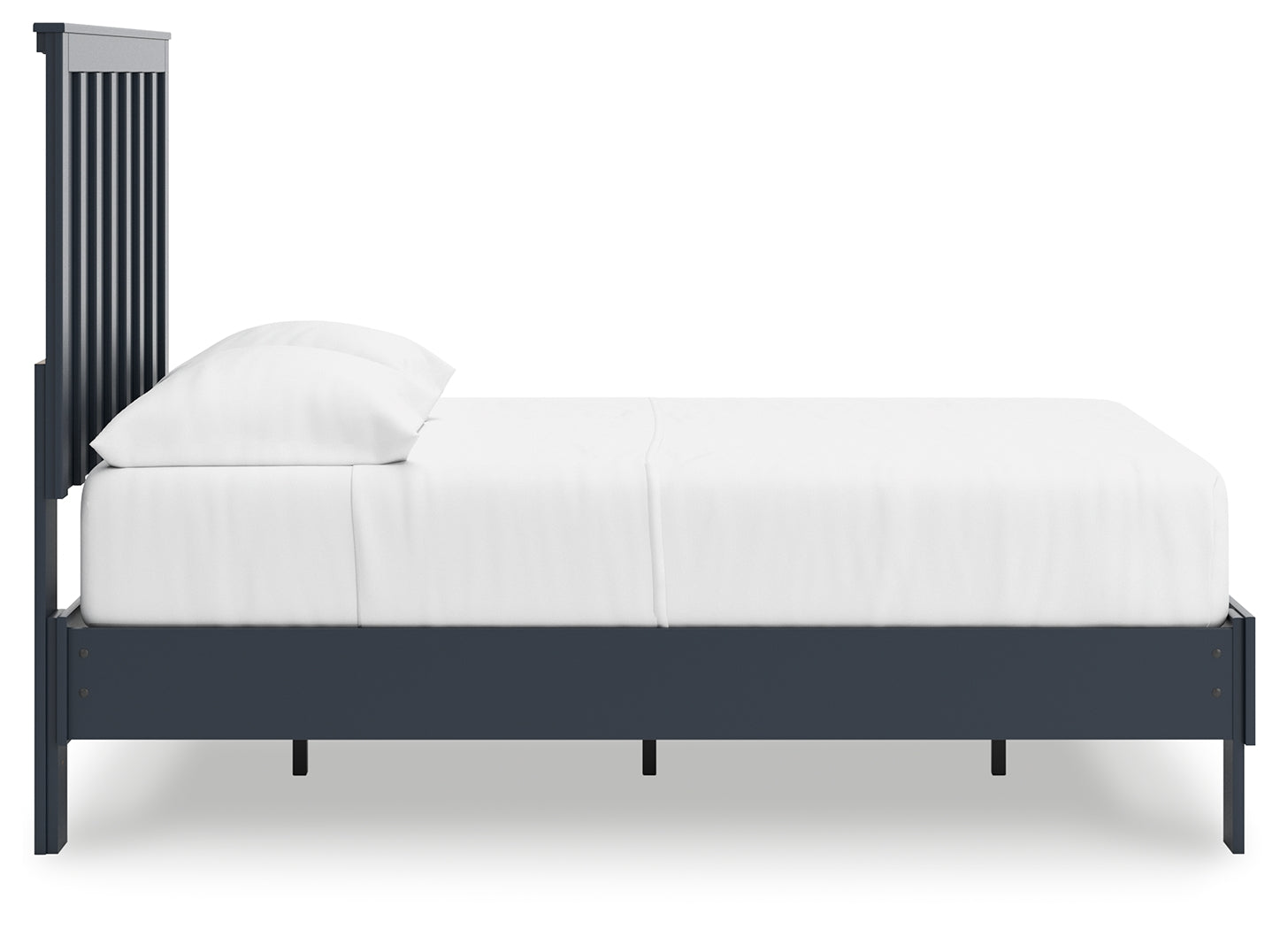 Simmenfort Full Platform Bed platform and footboard