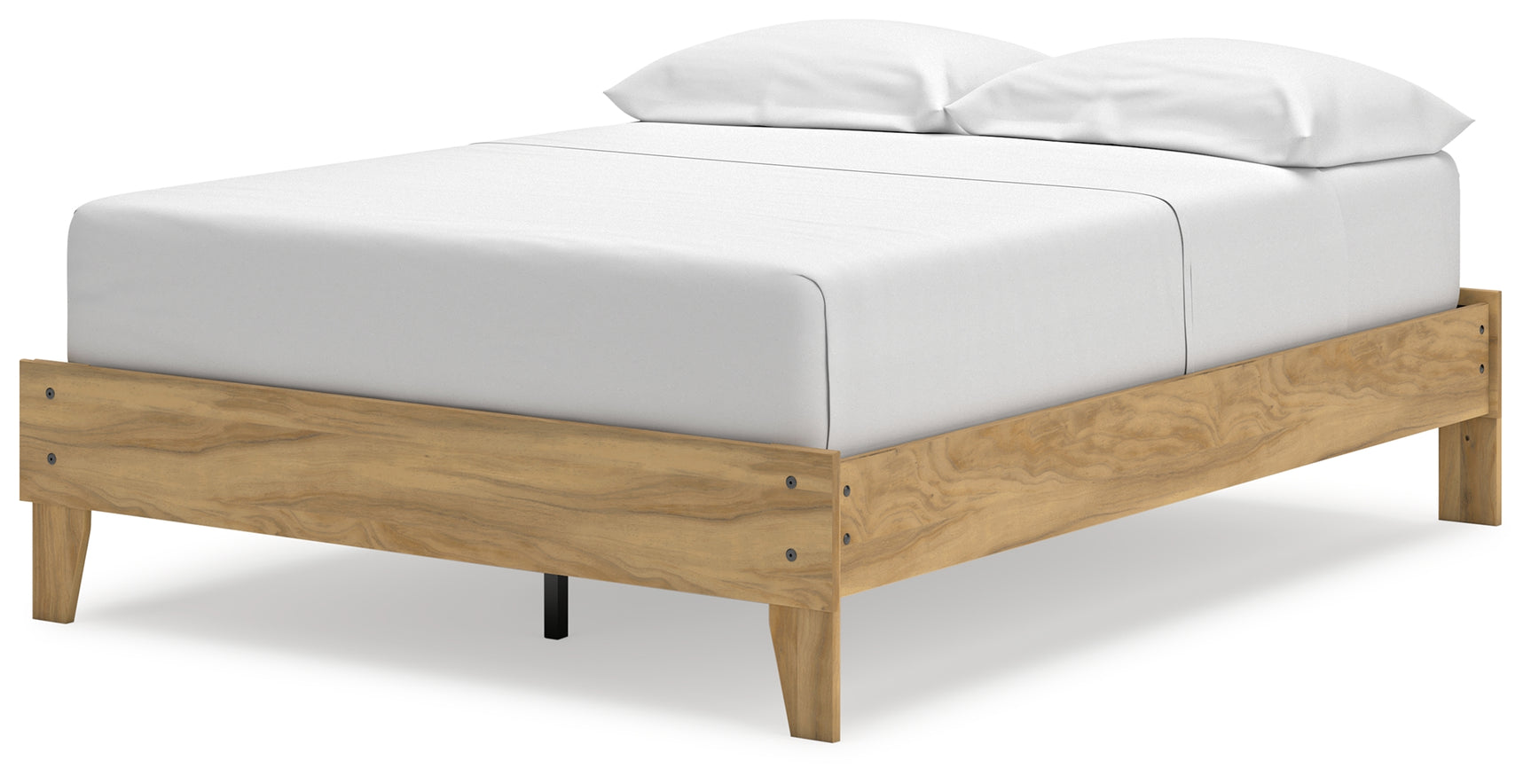 Bermacy Full Platform Bed frame head on view