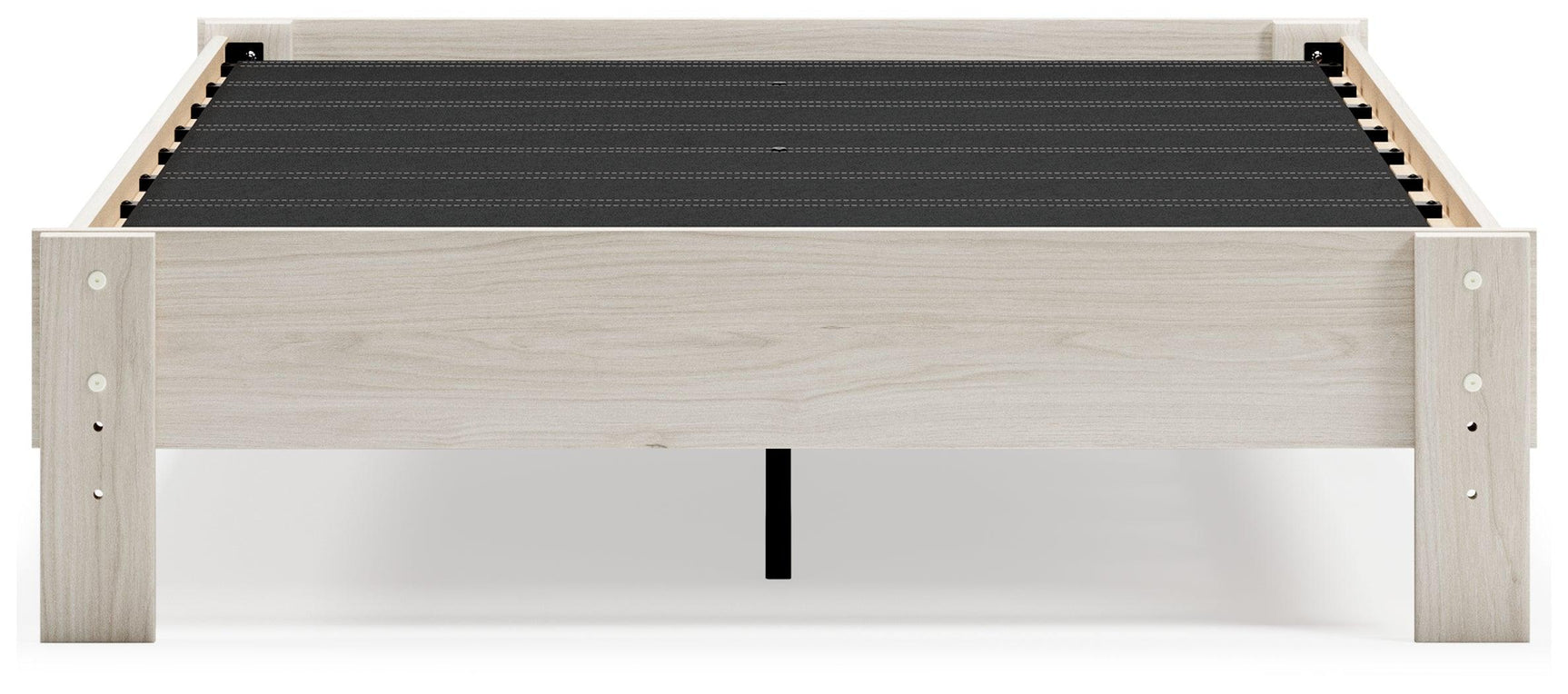 Alternative side view of Socalle Full Size Platform Bed