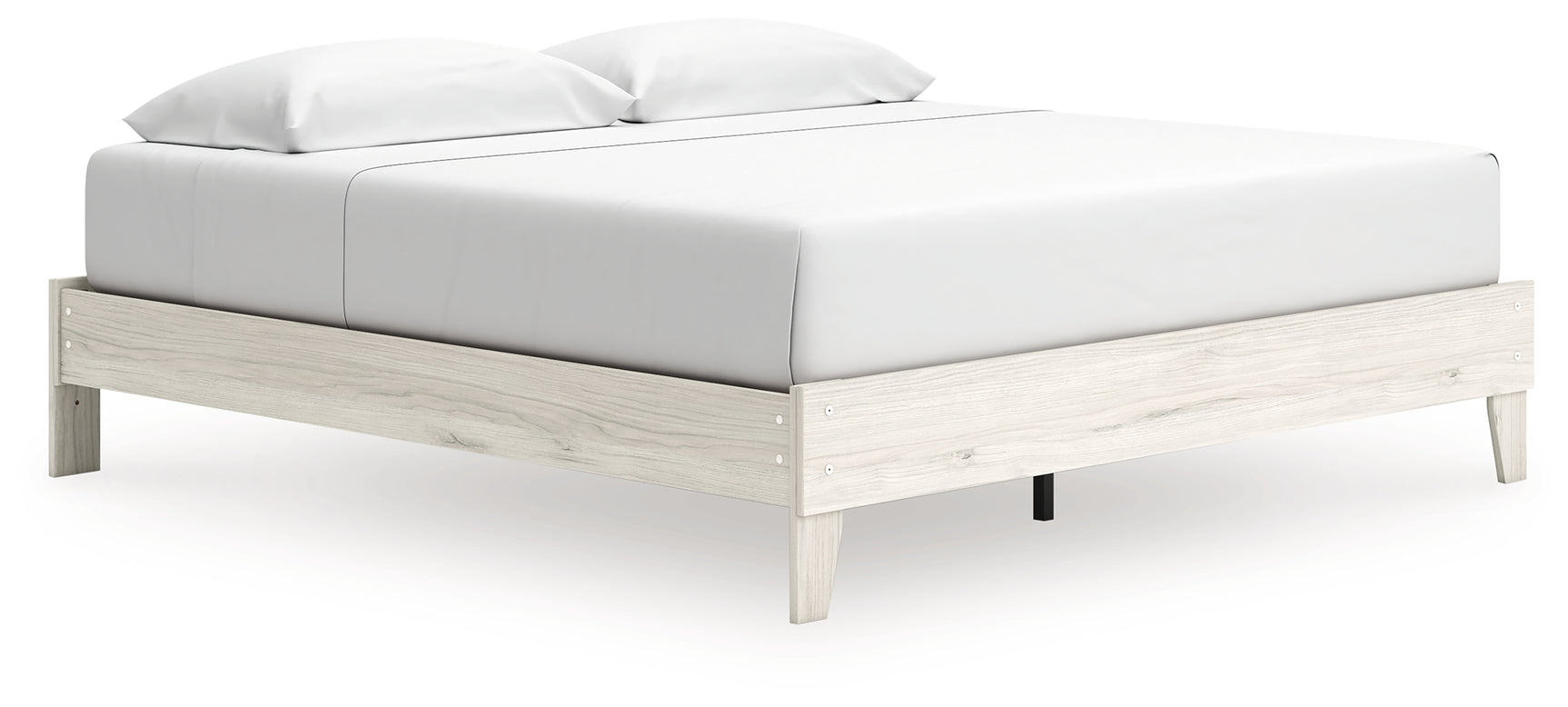 Socalle King Platform Bed angled view